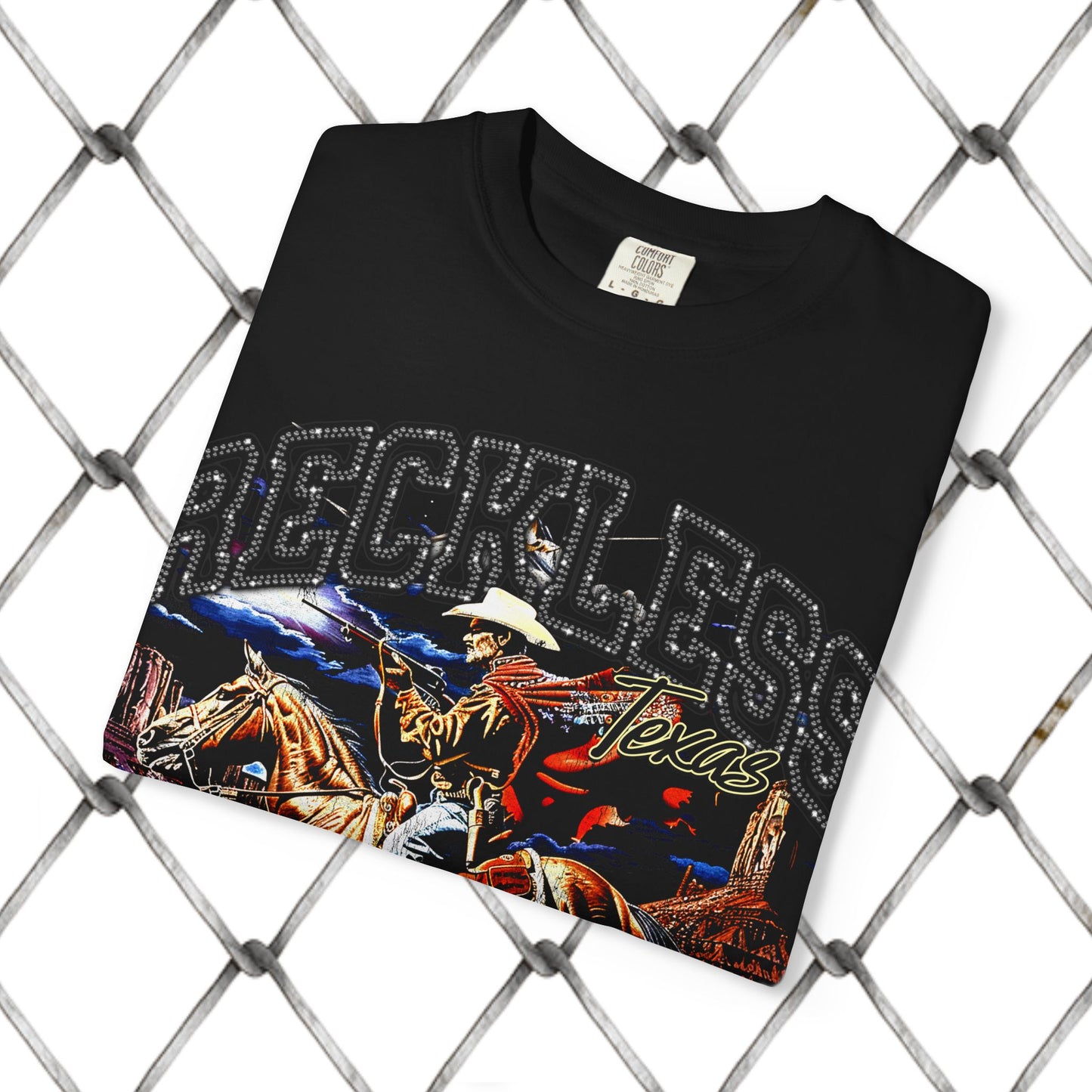 Reckless Texas Graphic T-Shirt THE COWBOY