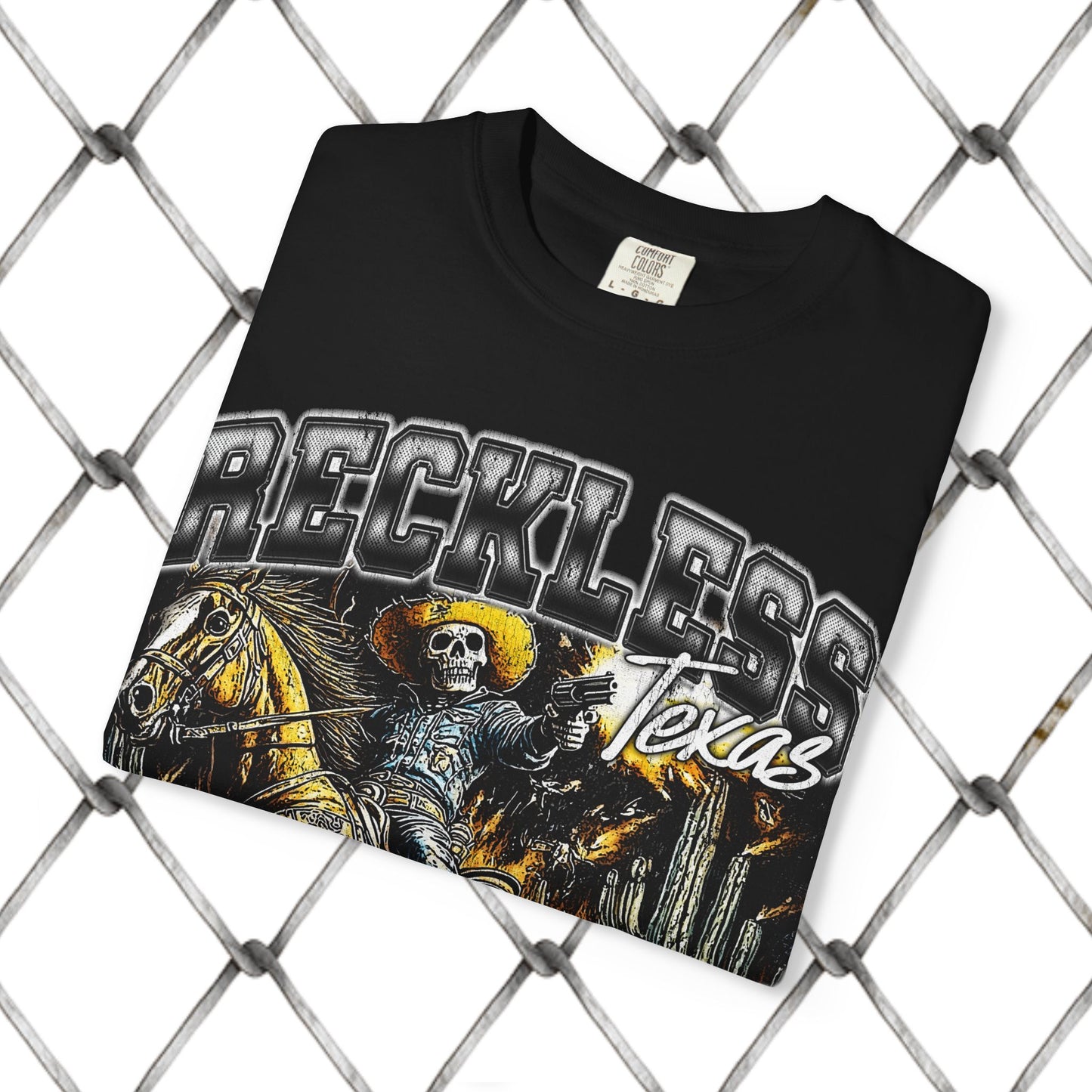 Reckless Texas Graphic T-Shirt THE OUTLAW