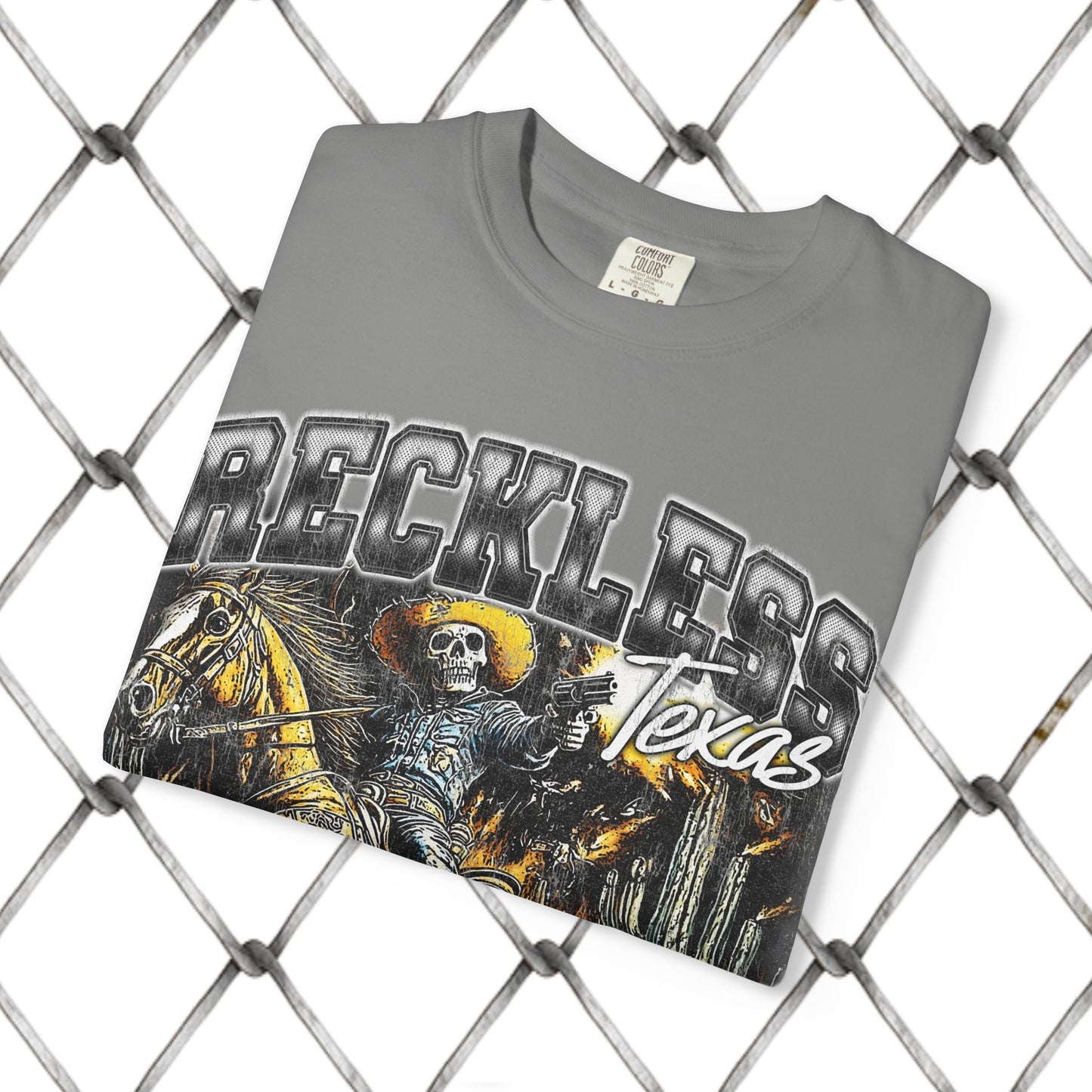 Reckless Texas Graphic T-Shirt THE OUTLAW