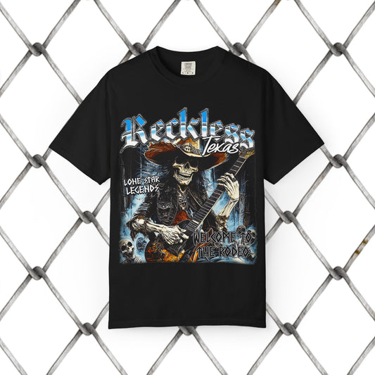 Reckless Texas Graphic T-Shirt THE MUSICIAN